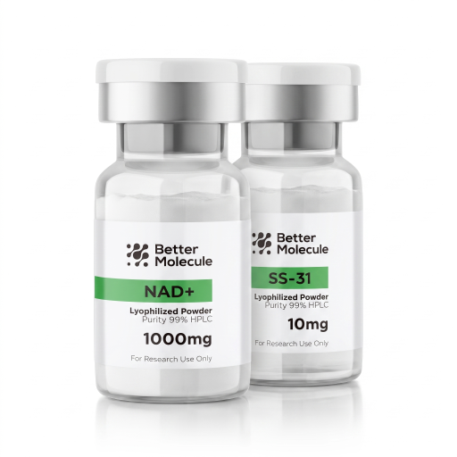 Longevity Essentials Research Kit — NAD⁺ 1,000mg + SS-31 10mg Peptides