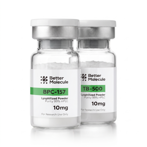 Wolverine Recovery Research Kit — BPC-157 10mg + TB-500 10mg Peptides