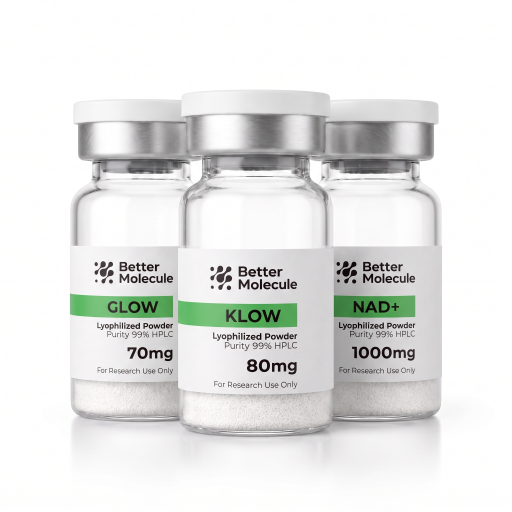 Healthy Aging Research Kit — Glow-70 + KLOW-80 + NAD⁺ 1,000mg Peptides