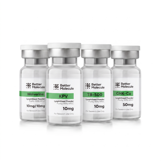 Ultimate Recovery Research Kit — Wolverine (BPC/TB Blend) + KPV 10mg + TB-500 10mg + GHK-Cu 50mg Peptides