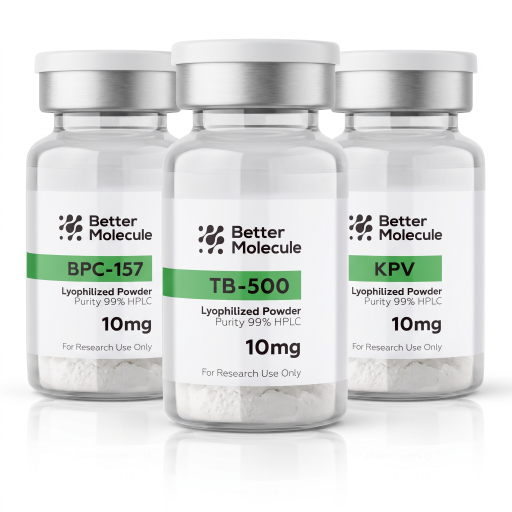 BPC-157 10mg + TB-500 10mg + KPV 10mg Research Kit — Recovery Trio (Tissue Repair) Peptides