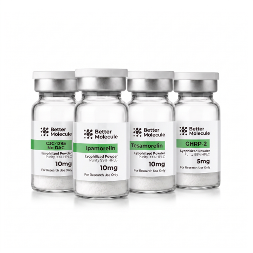 CJC-1295 w/o DAC 10mg + Ipamorelin 10mg + Tesamorelin 10mg + GHRP-2 5mg Research Kit — Advanced GH Peptides