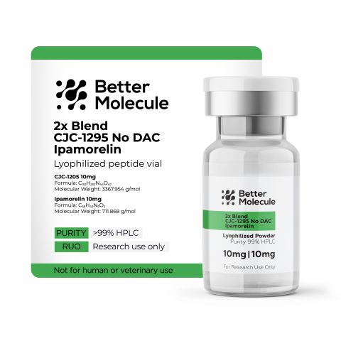 CJC-1295 w/o DAC + Ipamorelin 10mg/10mg Peptides - Thumbnail 1