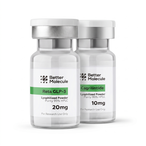 Elite Metabolic Stack Research Kit — GLP-3 20mg + Cagrilintide Peptides - Thumbnail