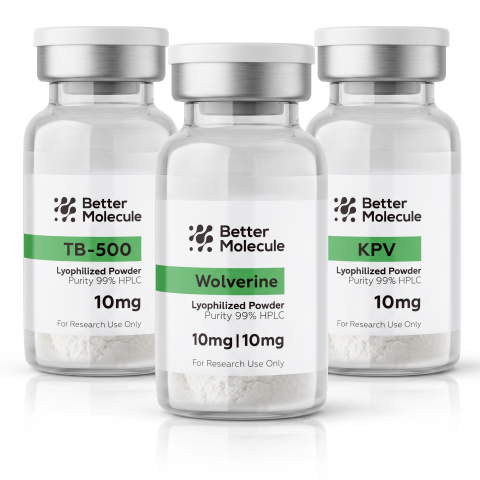 Multi-Compound Matrix Signaling Research Kit — BPC/TB Blend 20mg + KPV 10mg + TB-500 10mg Peptides - Thumbnail